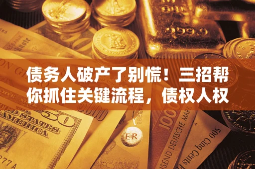 北京债务人破产了别慌！三招帮你抓住关键流程，债权人权益不再缩水