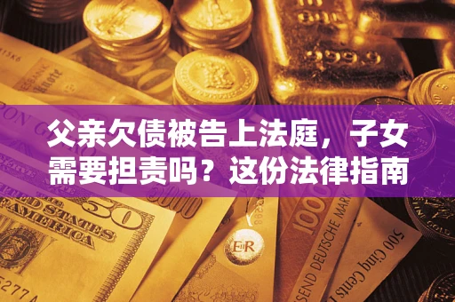 北京父亲欠债被告上法庭，子女需要担责吗？这份法律指南必须看完