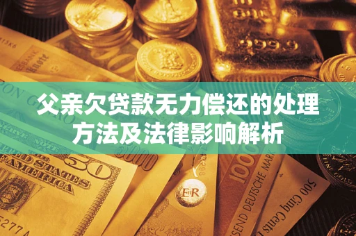 北京父亲欠贷款无力偿还的处理方法及法律影响解析