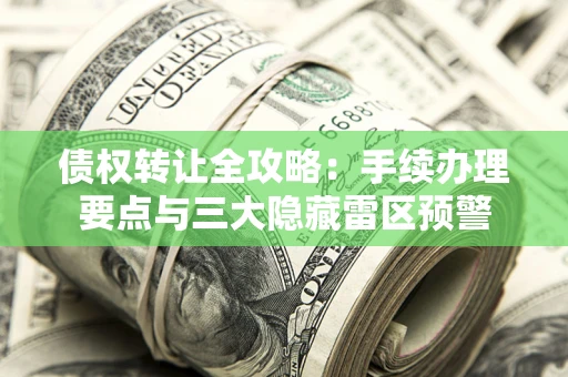 北京债权转让全攻略：手续办理要点与三大隐藏雷区预警