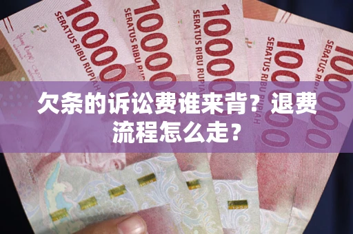 北京欠条的诉讼费谁来背？退费流程怎么走？